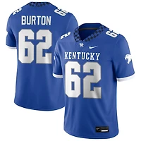 Jager Burton Men's Nike Royal Kentucky Wildcats NIL Pick-A-Player Game Jersey