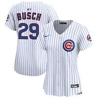 Michael Busch Women's Nike  White Chicago Cubs Home Limited Custom Jersey