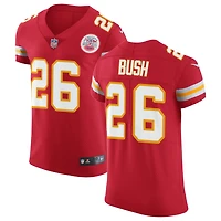 Deon Bush Men's Nike Red Kansas City Chiefs Vapor Untouchable Custom Elite Jersey