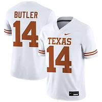 Aaron Butler Men's Nike White Texas Longhorns NIL Pick-A-Player Game Jersey