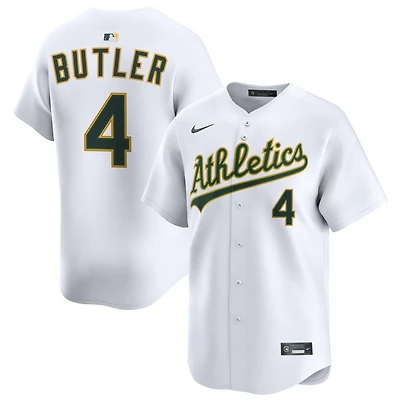 Lawrence Butler Men's Nike White Athletics Home Limited Custom Jersey