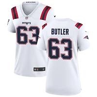 Mehki Butler Women's Nike New England Patriots White Custom Game Jersey