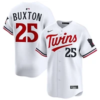 Byron Buxton Men's Nike White Minnesota Twins Home Limited Custom Jersey