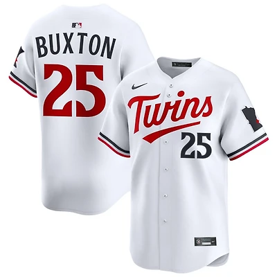 Byron Buxton Men's Nike White Minnesota Twins Home Limited Custom Jersey