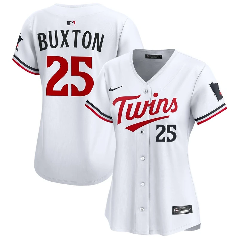 Byron Buxton Women's Nike White Minnesota Twins Home Limited Custom Jersey