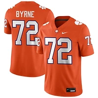 Rowan Byrne Men's Nike Orange Clemson Tigers NIL Pick-A-Player Game Jersey