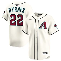 Eric Byrnes Men's Nike Cream Arizona Diamondbacks Home Limited Pick-A-Player Retired Roster Jersey