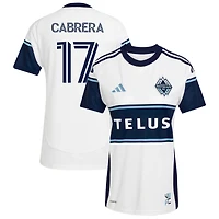Kenji Cabrera Women's adidas  White Vancouver Whitecaps FC 2025 The Peak Replica Custom Jersey