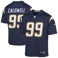 Jamaree Caldwell Youth Nike Navy Los Angeles Chargers Alternate Super Chargers Game Custom Jersey