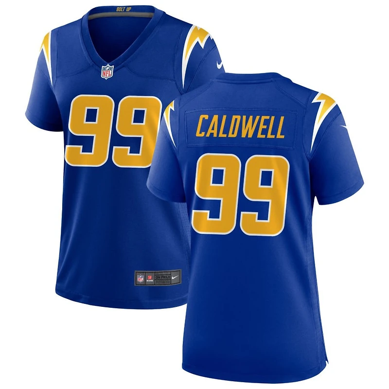 Jamaree Caldwell Women's Nike Royal Los Angeles Chargers Alternate Custom Game Jersey