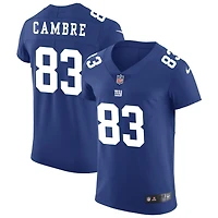 Dalen Cambre Men's Nike Royal New York Giants Vapor Untouchable Custom Elite Jersey