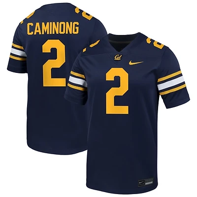 EJ Caminong Men's Nike Navy Cal Bears NIL Pick-A-Player Football Game Jersey
