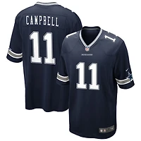 Parris Campbell Men's Nike Navy Dallas Cowboys Custom Game Jersey