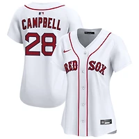 Kristian Campbell Women's Nike  White Boston Red Sox Home Limited Custom Jersey