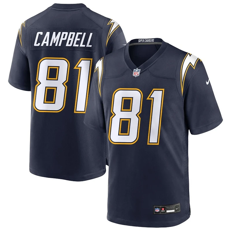 Dalevon Campbell Men's Nike Navy Los Angeles Chargers Alternate Super Chargers Game Custom Jersey