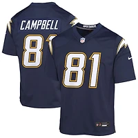 Dalevon Campbell Youth Nike Navy Los Angeles Chargers Alternate Super Chargers Game Custom Jersey