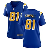 Dalevon Campbell Women's Nike Royal Los Angeles Chargers Alternate Custom Game Jersey