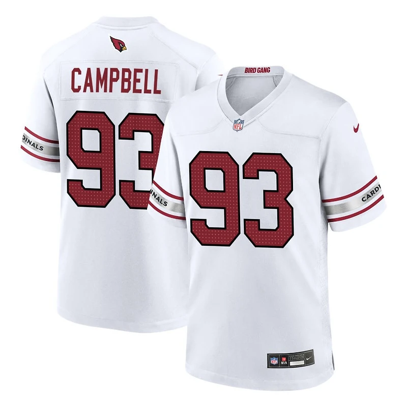 Calais Campbell Men's Nike White Arizona Cardinals Custom Game Jersey