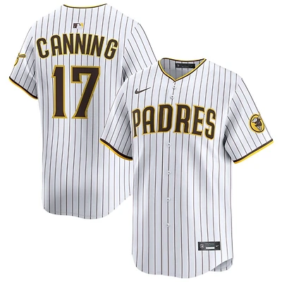 Griffin Canning Men's Nike White San Diego Padres Home Limited Custom Jersey