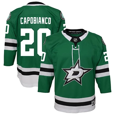 Kyle Capobianco Youth Green Dallas Stars Home Custom Premier Jersey
