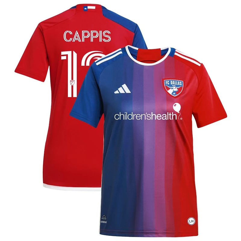 Christian Cappis Women's adidas Navy FC Dallas 2024 After Burner Replica Custom Jersey
