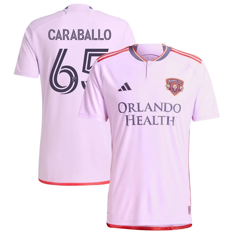 Gustavo Caraballo Men's adidas  Purple Orlando City SC 2024 Legacy Kit Replica Custom Jersey