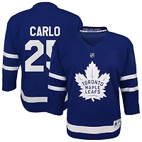 Brandon Carlo Youth  Blue Toronto Maple Leafs Home Replica Custom Jersey