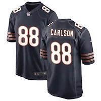 Stephen Carlson Men's Nike Navy Chicago Bears Custom Game Jersey