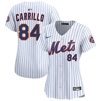 Alex Carrillo Women's Nike  White New York Mets Home Limited Custom Jersey