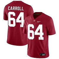 Michael Carroll Men's Nike Crimson Alabama Crimson Tide NIL Pick-A-Player Football Replica Jersey