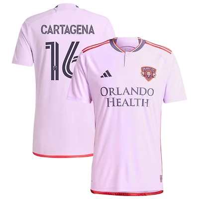 Wilder Cartagena Men's adidas Purple Orlando City SC 2024 Legacy Kit Replica Custom Jersey