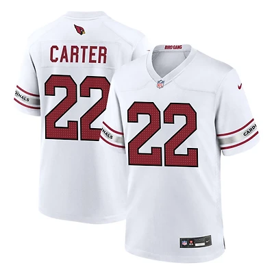 Michael Carter Men's Nike White Arizona Cardinals Custom Game Jersey