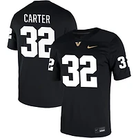 Mason Carter Men's Nike Black Vanderbilt Commodores NIL Pick-A-Player Game Jersey