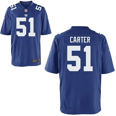 Abdul Carter Youth Nike Royal New York Giants Custom Game Jersey