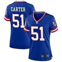 Abdul Carter Women's Nike Royal New York Giants Classic Custom Game Jersey