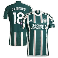 Casemiro Casemiro Men's adidas  Green Manchester United 2023/24 Away Authentic Custom Jersey