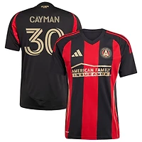 Cayman Togashi Cayman Men's adidas  Black Atlanta United FC 2025 The Connector Replica Custom Jersey