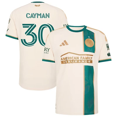 Cayman Togashi Cayman Men's adidas Tan Atlanta United FC 2026 Spirit Of '96 On-Field Authentic Patch Custom Jersey