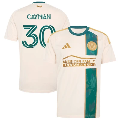 Cayman Togashi Cayman Men's adidas  Tan Atlanta United FC 2026 Spirit of '96 Replica Custom Jersey