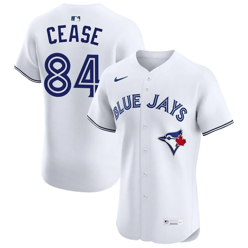 Dylan Cease Men's Nike White Toronto Blue Jays Home Elite Custom Jersey