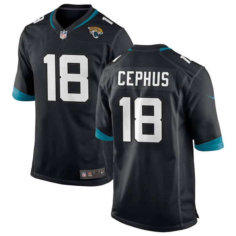 Joshua Cephus Men's Nike Black Jacksonville Jaguars Custom Game Jersey