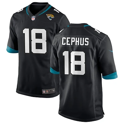 Joshua Cephus Men's Nike Black Jacksonville Jaguars Custom Game Jersey