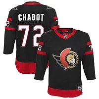 Thomas Chabot Youth Black Ottawa Senators Home Custom Premier Jersey