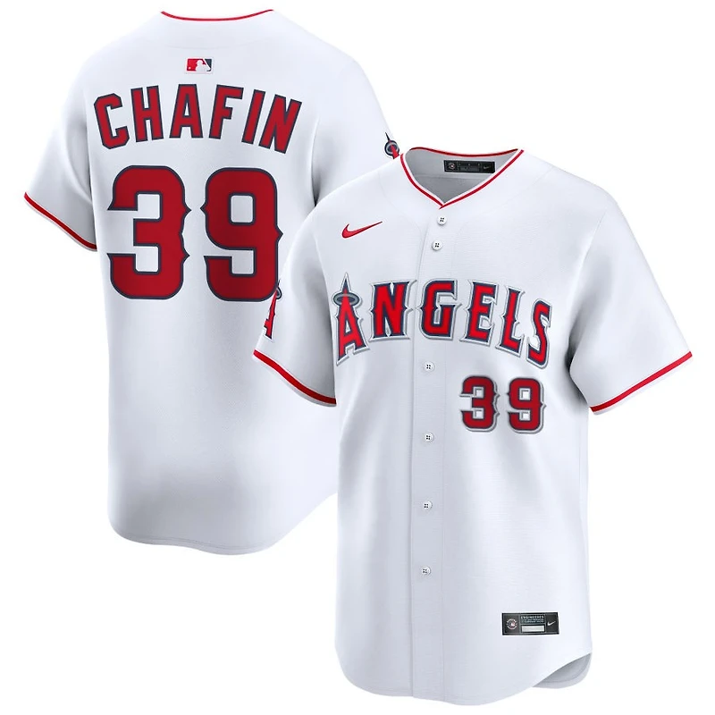 Andrew Chafin Youth Nike White Los Angeles Angels Home Custom Limited Jersey