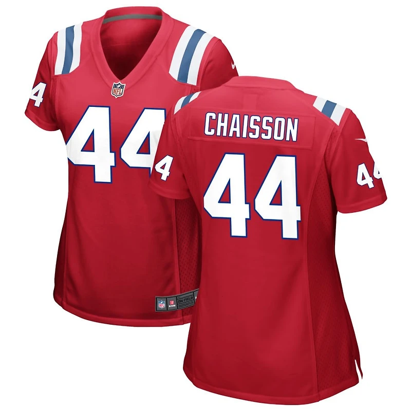 K'Lavon Chaisson Women's Nike Red New England Patriots Alternate Custom Jersey