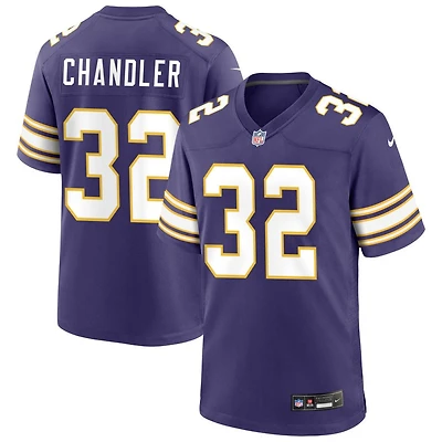 Ty Chandler Men's Nike Purple Minnesota Vikings Classic Custom Game Jersey