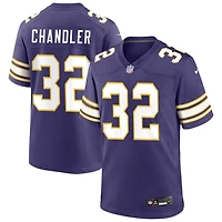 Ty Chandler Men's Nike Purple Minnesota Vikings Classic Custom Game Jersey