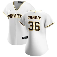 Bubba Chandler Women's Nike White Pittsburgh Pirates Home Replica Custom Jersey