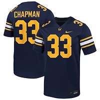 Dean Taylor Chapman Men's Nike Navy Cal Bears NIL Pick-A-Player Football Game Jersey