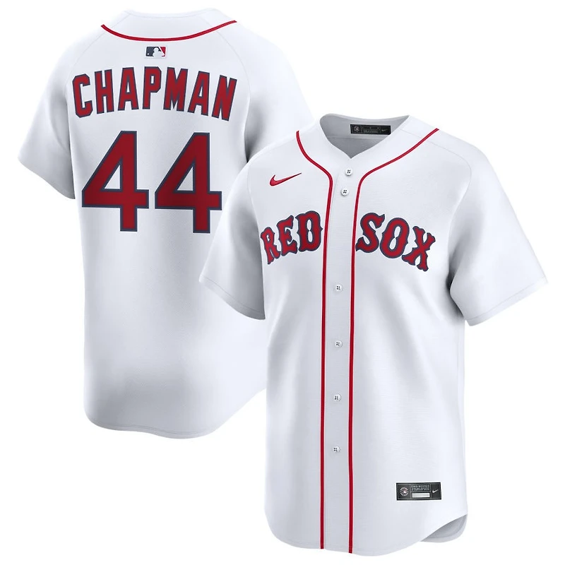 Aroldis Chapman Men's Nike White Boston Red Sox Home Limited Custom Jersey
